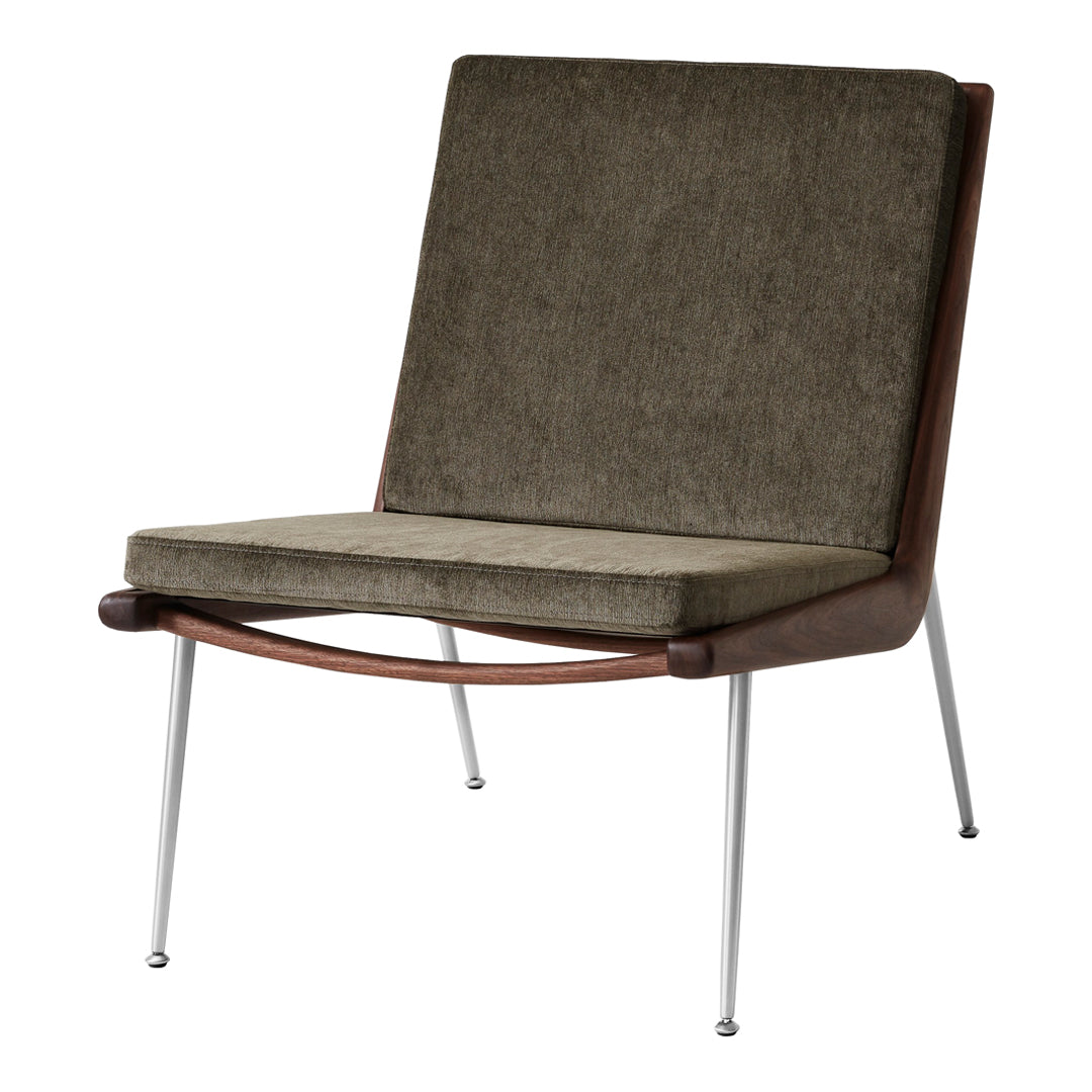 Boomerang HM1 Lounge Chair - Modern Ergonomic Recliner for Living Room, Bedroom & Office - Comfortable Reading & Relaxation Chair with Premium Fabric & Sturdy Frame