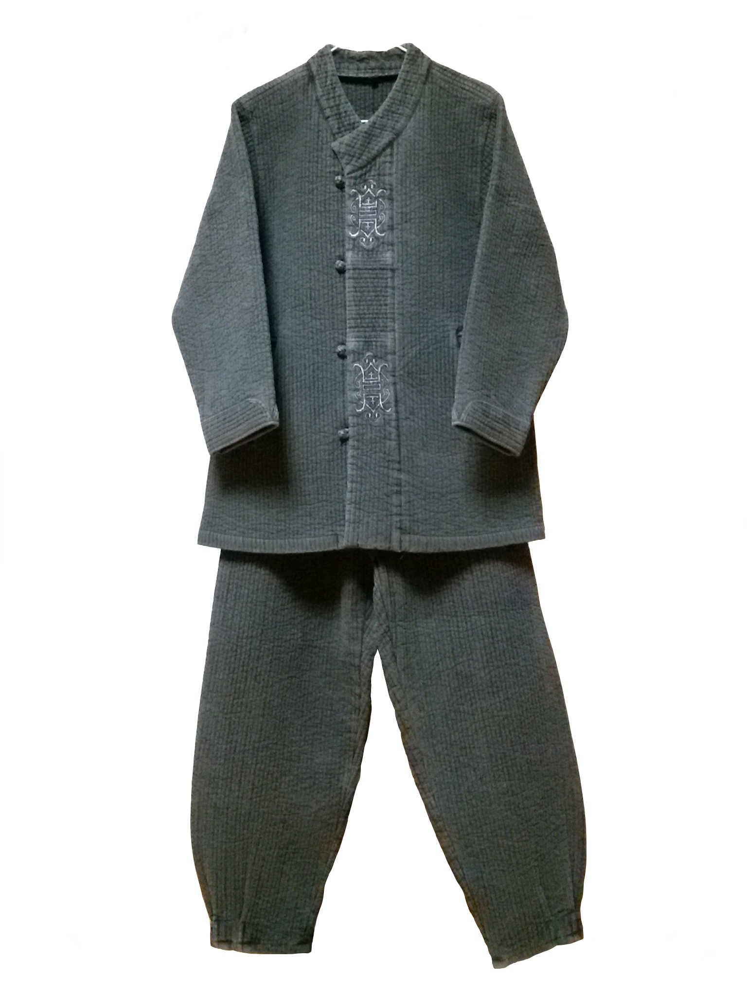 Altair 100% Cotton Quilted Jacket & Pants Set for Men & Women - Comfortable Zen Meditation Outfit, Buddhist Clothing, Hanbok Fusion Style - Perfect for Yoga, Meditation Retreats and Spiritual Practices
