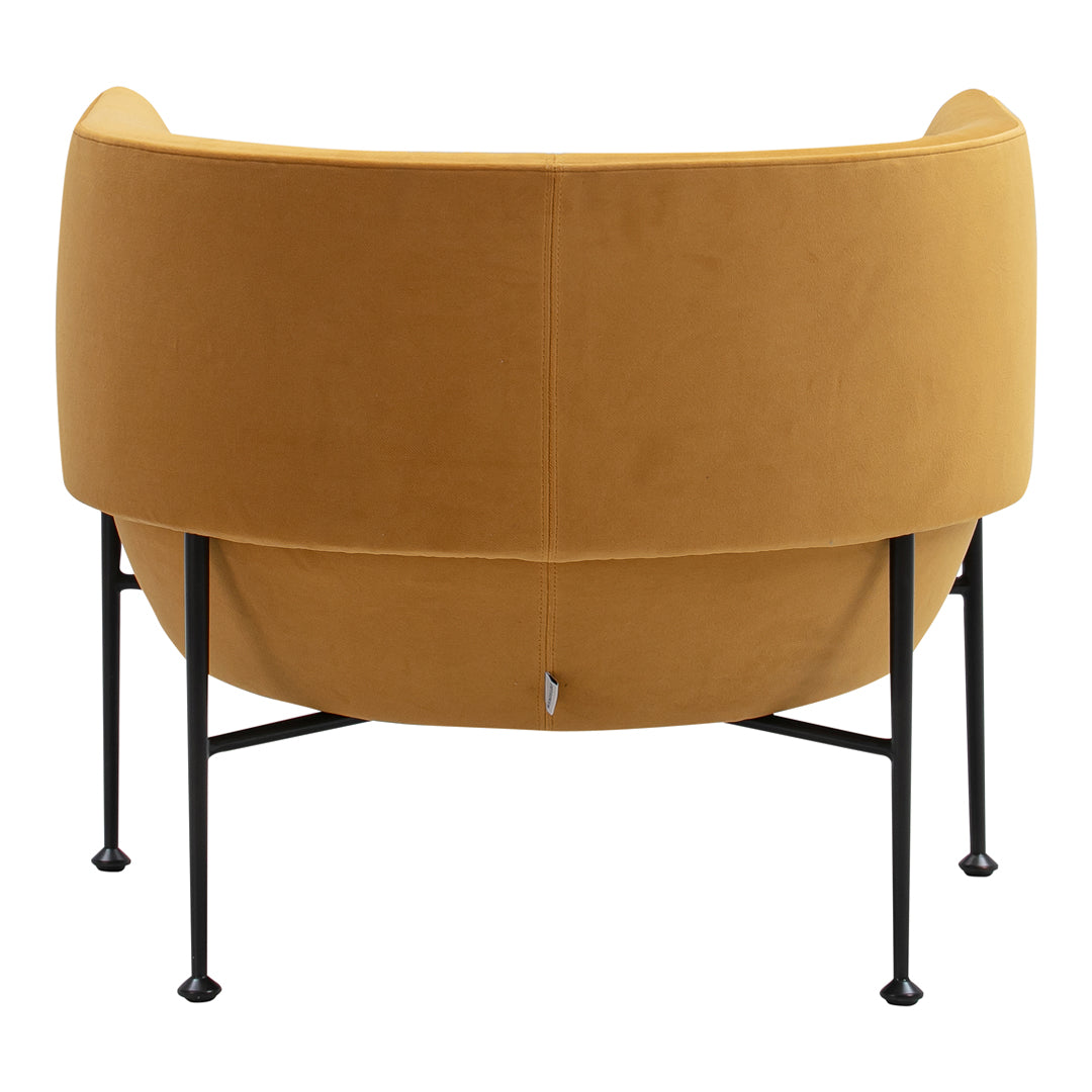 Modern Accent Chair - Mid Century Lounge Chair with Wooden Legs for Living Room, Bedroom, or Office - Comfortable Reading Chair with Soft Cushions and Ergonomic Design - Perfect for Relaxing, Napping, or Working from Home