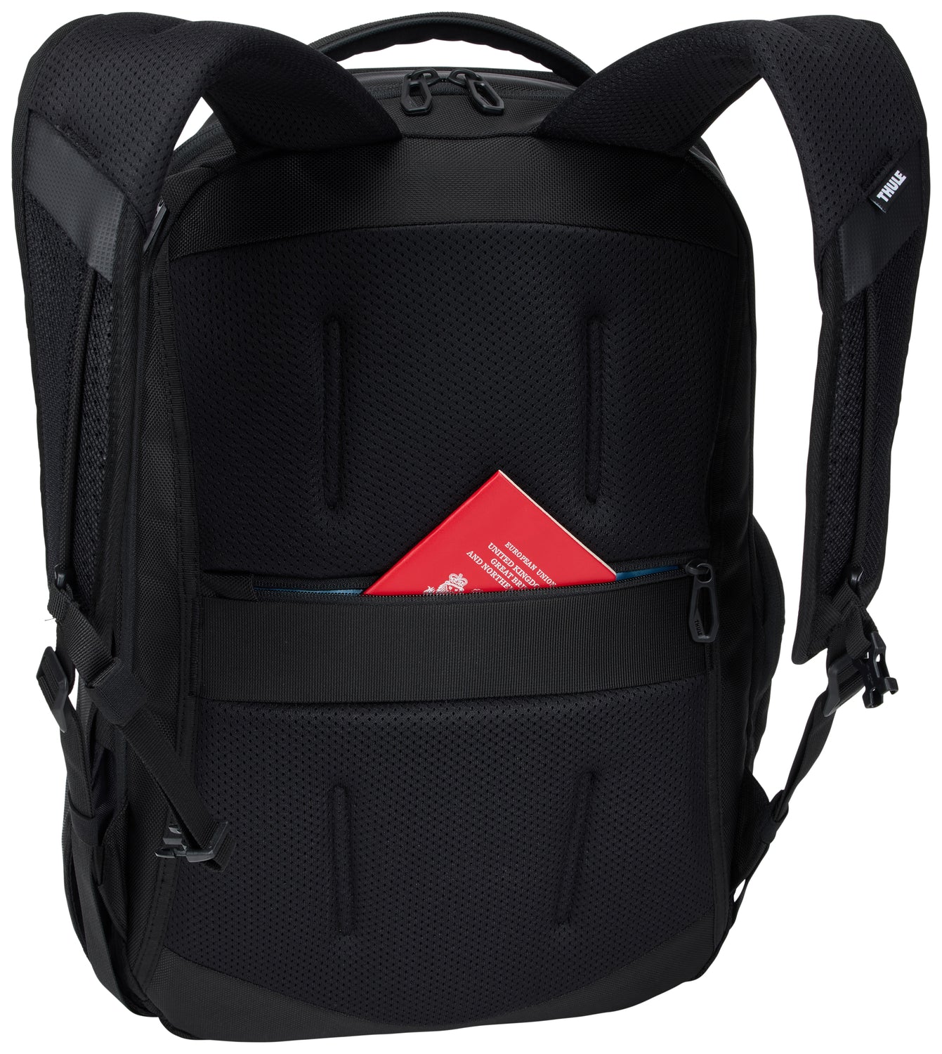 Thule Accent Backpack 26L - Durable Black Laptop Backpack for Men & Women - Perfect for Travel, Work, and Outdoor Adventures
