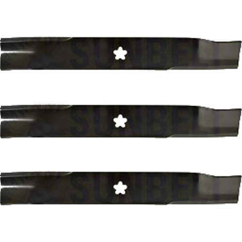(3 Pack) Premium Medium Lift Replacement XHT Lawn Mower Blades - Fits Stens 302-434 | 17.75