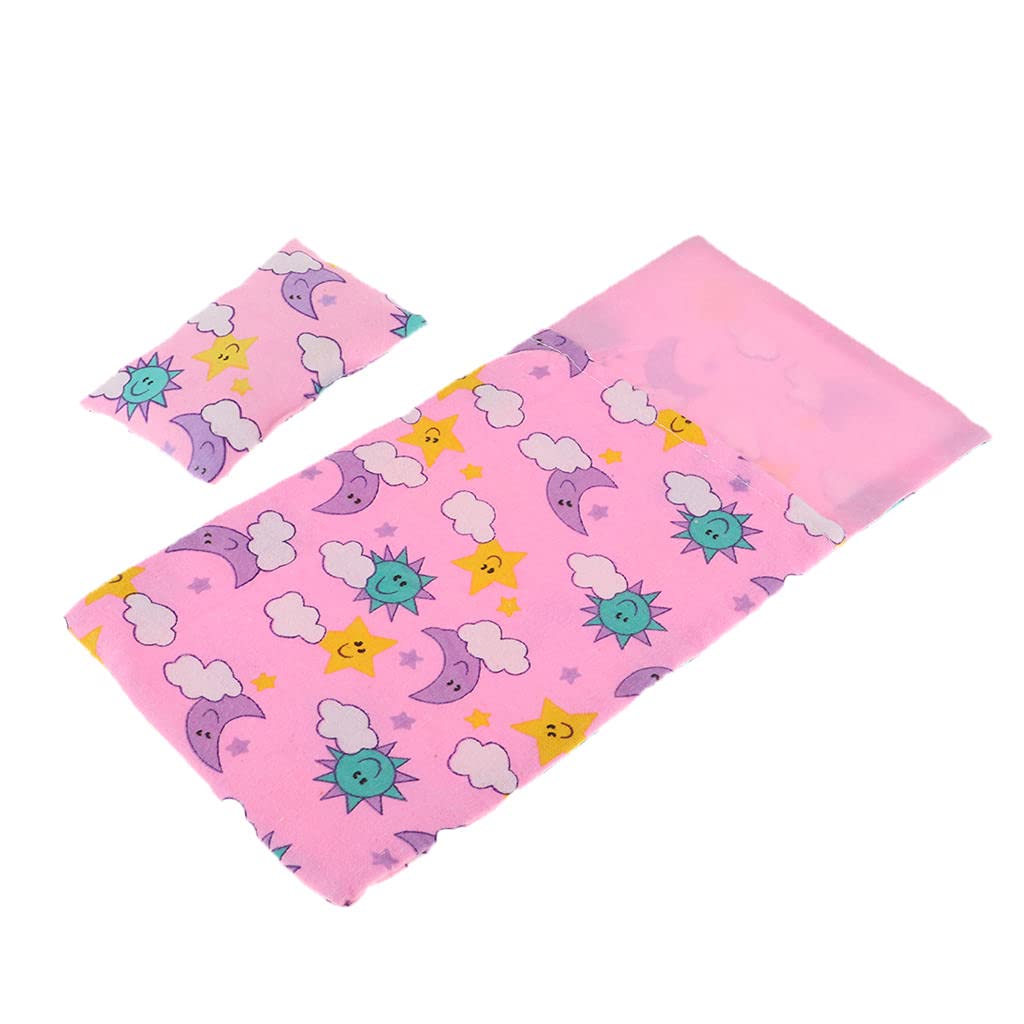 Lahomia Soft Plush Bedding Set for Mellchan Doll - Cute & Comfortable Sleeping Accessories for Doll Play, Nursery Decor, and Collectible Display