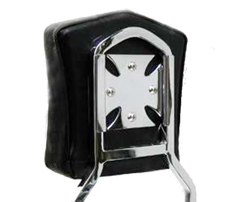 Honda Rebel CMX250 Sissy Bar Backrest & Luggage Rack - Universal Fit for Motorcycle Touring & Comfortable Long Rides