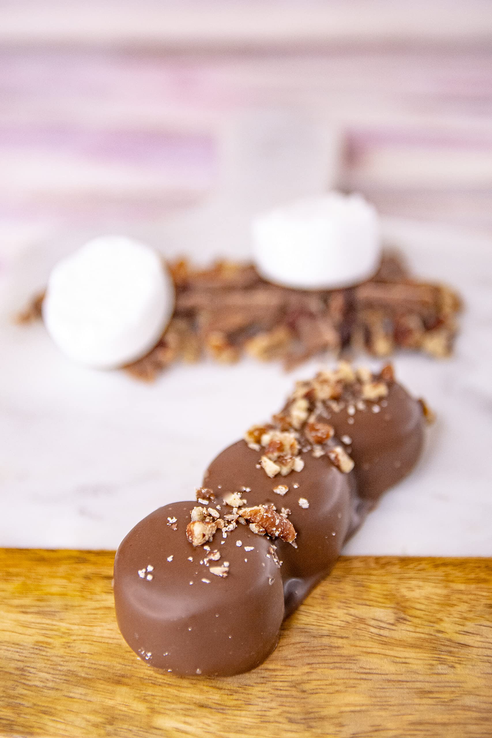 Wockenfuss Candies Milk Chocolate Heavenly Rocky Road - 1lb Bag | Premium Gourmet Chocolate Candy for Gifts, Parties & Dessert Toppings | Perfect for Holidays, Birthdays & Sweet Treats