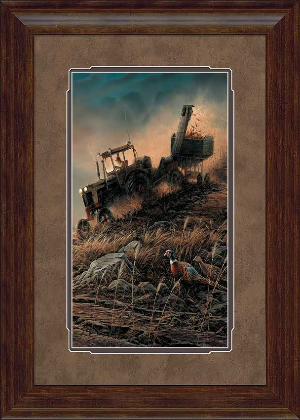 Evening Harvest Pinnacle Print - Premium Wall Art for Home & Office Decor | Perfect for Living Room, Bedroom, and Workspace