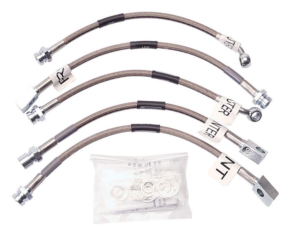 Russell 692260 Street Legal Brake Hose - DOT Approved Replacement Brake Hose for Cars & Trucks - Durable High-Performance Brake Line for Safe Driving in City & Highway Conditions