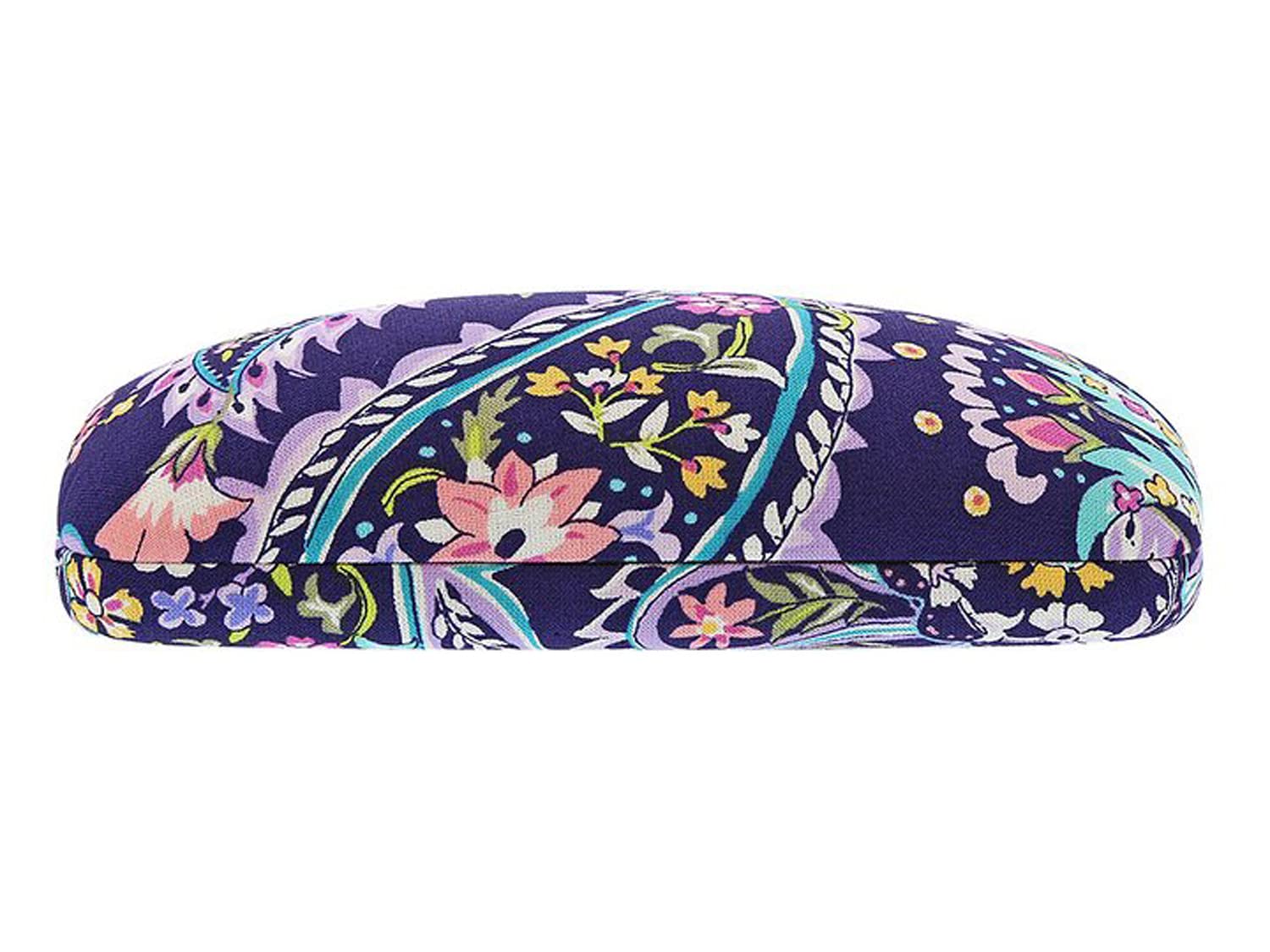 Vera Bradley Sunglasses & Eyeglasses Hard Shell Protective Case - Stylish Clamshell Design for Travel, Work & Daily Use