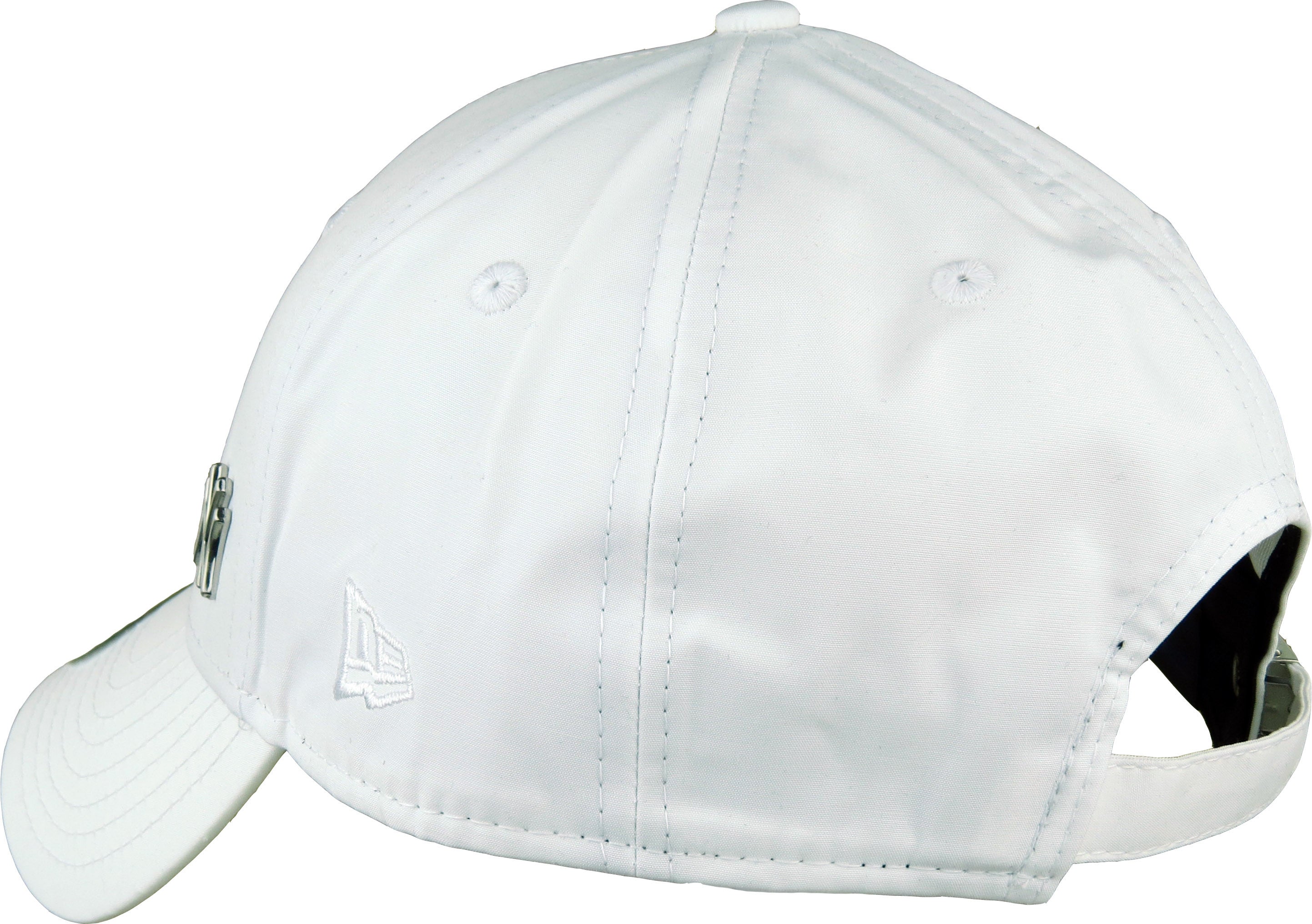 New Era 940 Flawless NY Logo White Baseball Cap for Men & Women - Stylish Adjustable Snapback Hat for Casual Wear, Sports & Outdoor Activities
