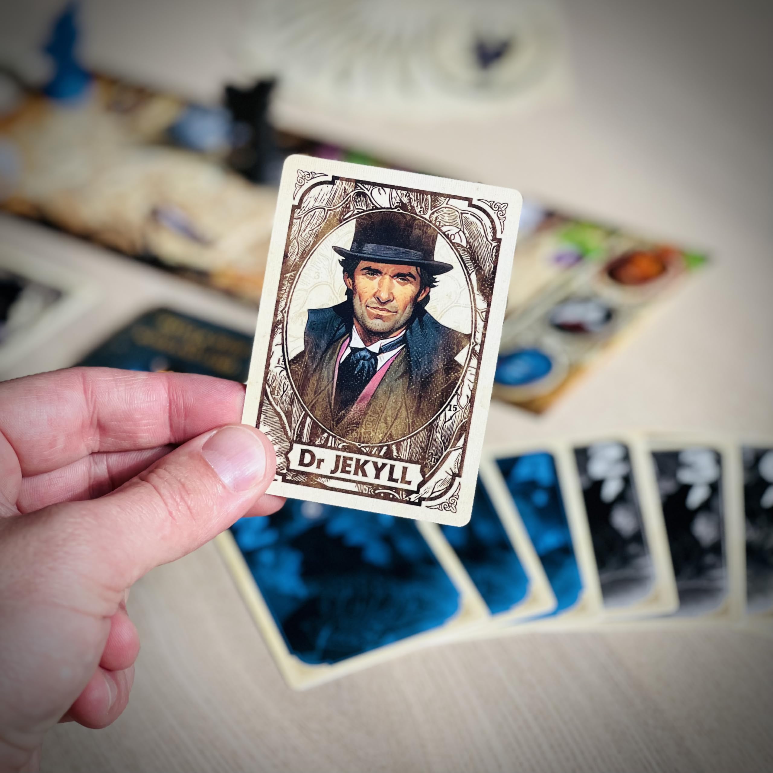 Blackrock Games Jekyll & Hyde Versus Scotland Yard - Cooperative Board Game for 2 Players Ages 10+ - Strategy Card Game with Fast-Paced Duel Gameplay - Perfect for Family Game Nights & Strategy Lovers