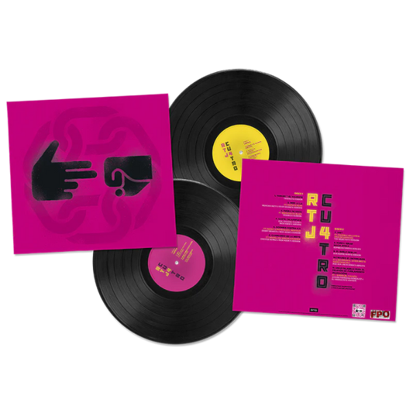 RTJ CU4TRO (2xLP Vinyl Record) - Limited Edition Hip Hop Album by Run The Jewels - Perfect for Music Collectors & Vinyl Enthusiasts
