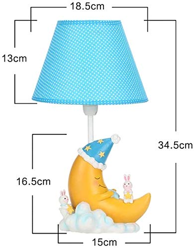 Creative Moon Shape LED Desk Lamp - Adjustable Warm Light for Bedroom, Study & Office - Cute Cartoon Night Light for Kids & Adults - Perfect for Reading, Working & Decor