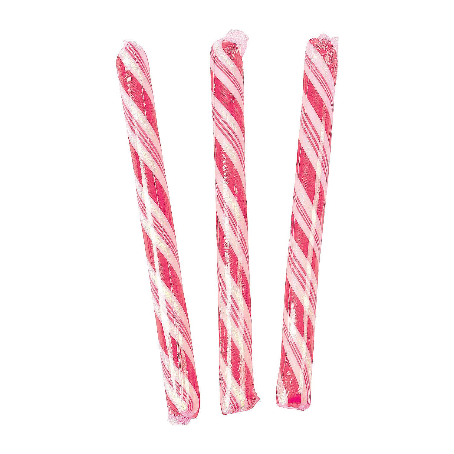 Old Fashioned Candy Sticks - Individually Wrapped Nostalgic Candy Canes - 80 Piece Bulk Pack (Hot Pink) - Perfect for Birthday Parties, Christmas Stockings & Office Treats
