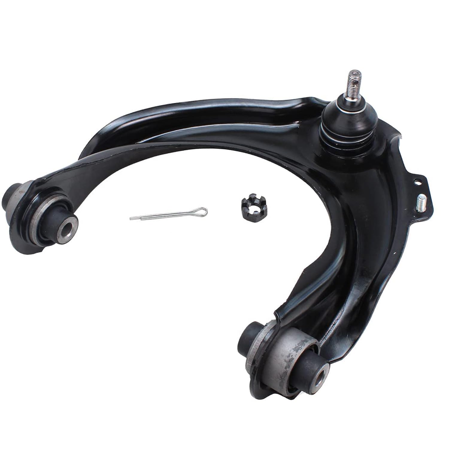 Detroit Axle 8-Piece Front End Suspension Kit for 2003-2006 Honda Accord - Includes 2 Upper Control Arms with Ball Joints, 4 Inner/Outer Tie Rods, 2 Boots - Perfect for Smooth Ride & Precise Steering - Ideal for Daily Commuting & Highway Driving