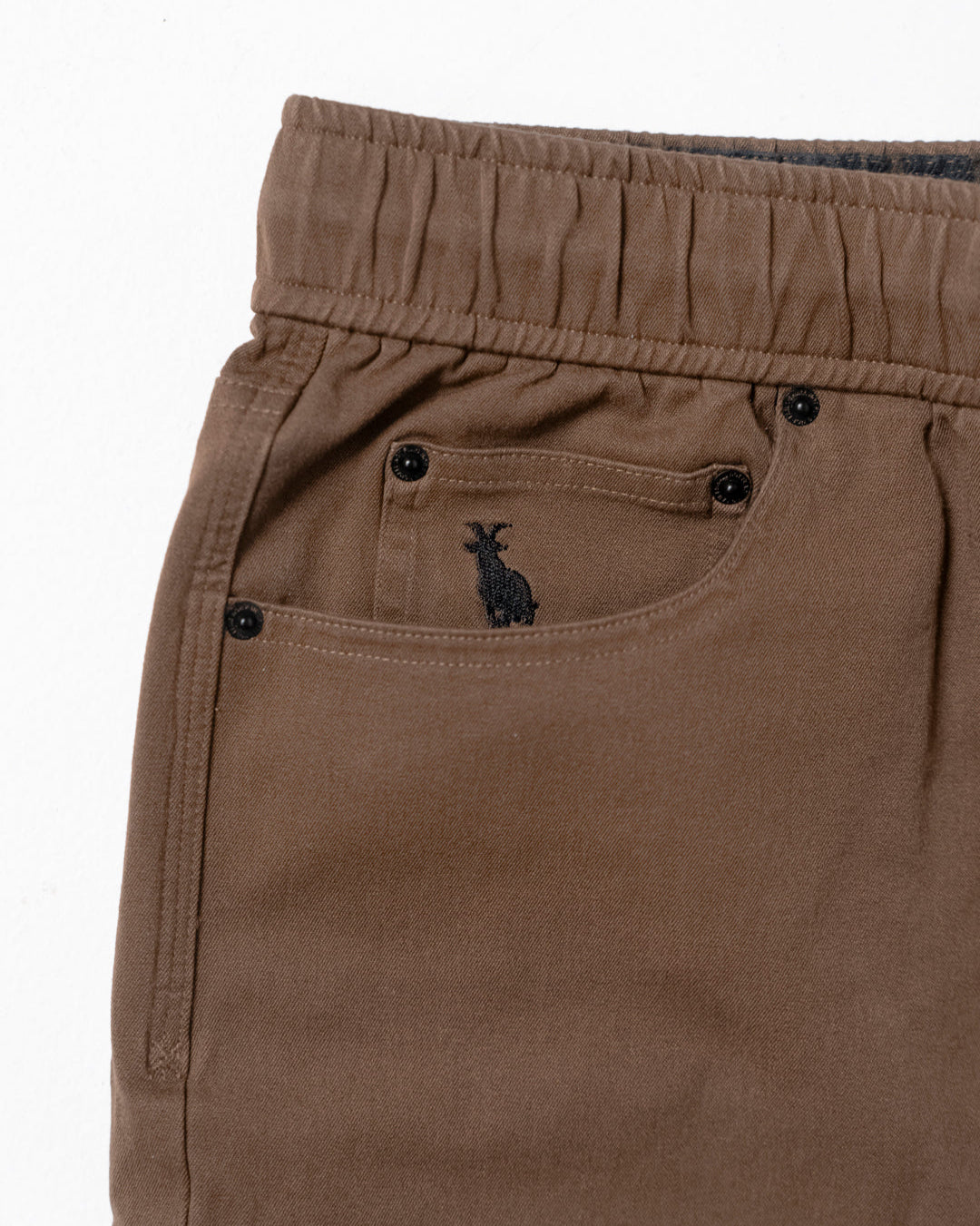 Premium GOAT JOGGER Sweatpants for Men - Soft & Comfortable Chocolate Brown Joggers - Perfect for Lounge, Gym, and Casual Wear