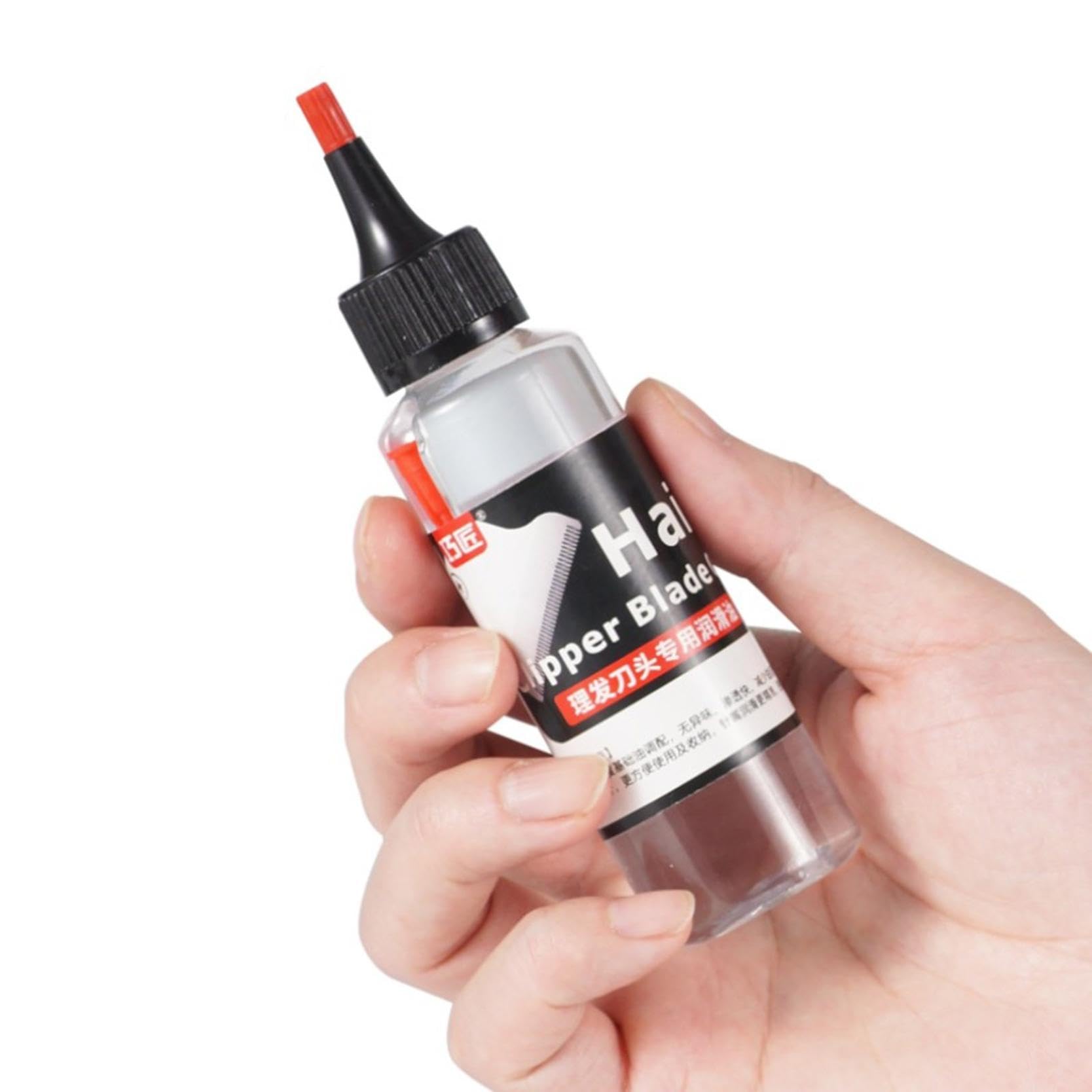 Premium Hair Clipper Oil - 60ml Tasteless Lubricating Oil for Hair Trimmers & Shavers | Extends Blade Life & Reduces Friction | Ideal for Home Barbering & Professional Salon Use