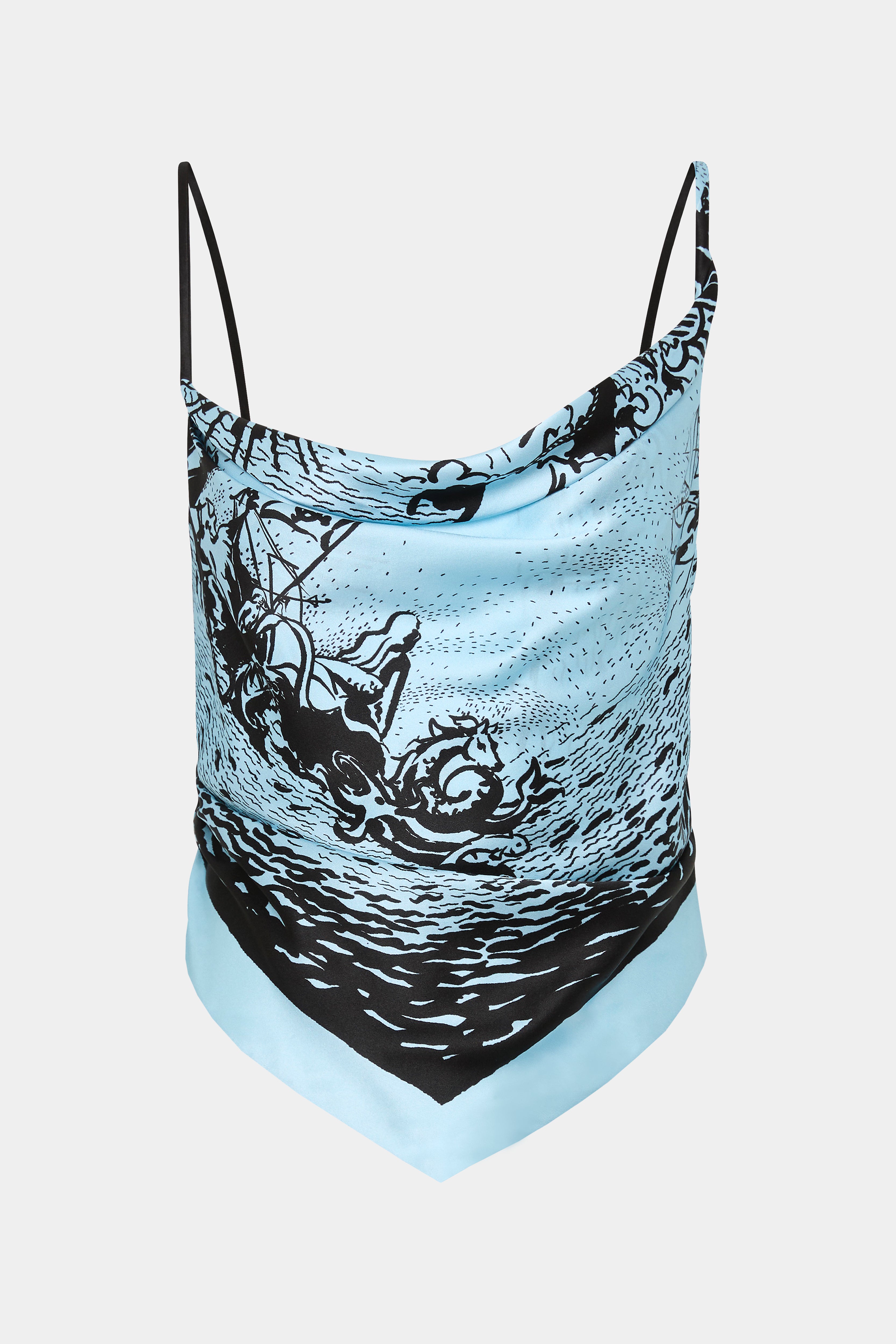 Dreamwood Scarf Cami - Soft & Stylish Women's Fashion Top for Casual Wear & Layering | Perfect for Date Night, Office & Everyday Outfits