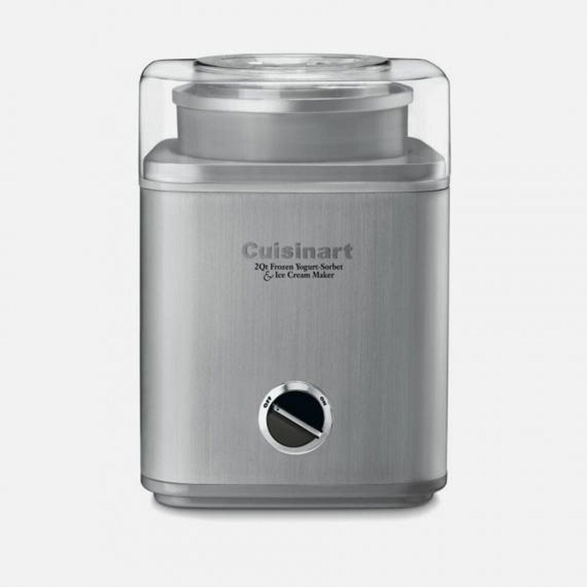 Cuisinart Pure Indulgence® 2 Quart Frozen Yogurt Maker, Sorbet & Ice Cream Machine - Chrome Finish for Homemade Desserts & Party Treats