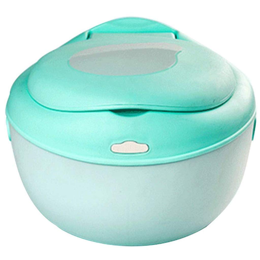 WSZJJ Green Potty Training Seat for Toddlers - Portable Kids Toilet Chair with Splash Guard & Removable Bowl - Ideal for Home, Travel, and Daycare Use
