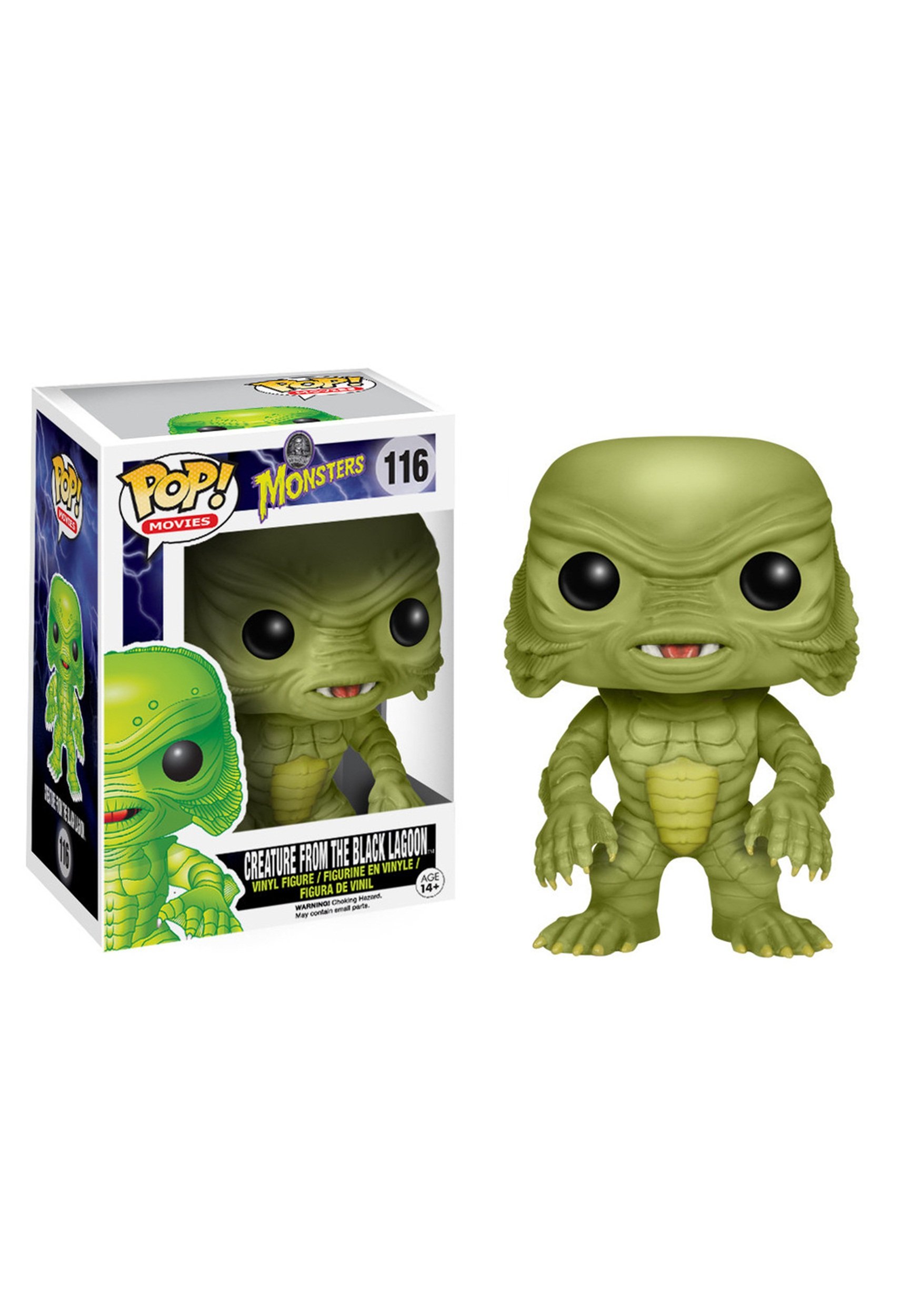 Funko Pop! Universal Monsters - Creature Action Figure Collectible Toy for Horror Fans | Perfect for Display, Gifts, and Halloween Decorations