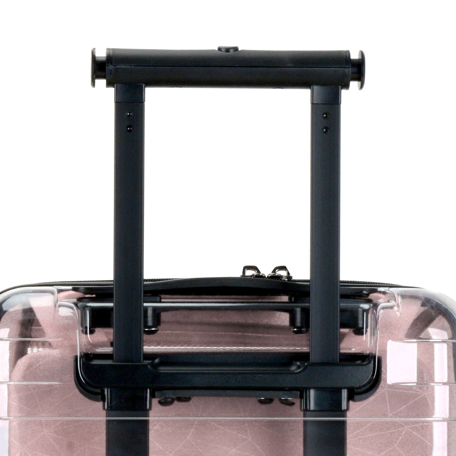 Millennial II Clear Transparent Carry On Luggage - Lightweight Durable Suitcase for Travel, Business Trips & Weekend Getaways