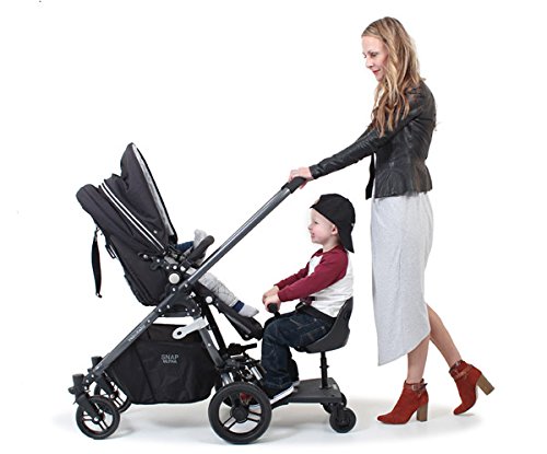 Valco Baby Rover Rider Stroller Board - Universal Toddler Stroller Attachment with Seat Connector for Easy Travel | Perfect for Shopping, Walks & Family Outings