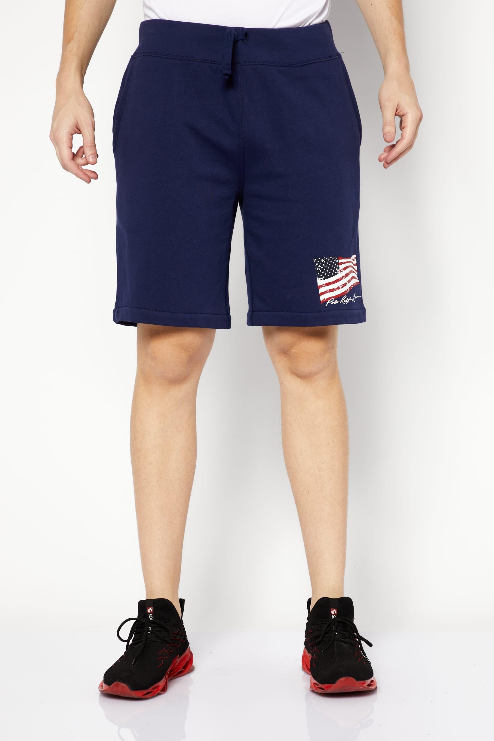 Ralph Lauren Men's Classic Pony Fleece Shorts - Comfortable Cotton Casual Shorts for Summer, Gym, and Lounge Wear