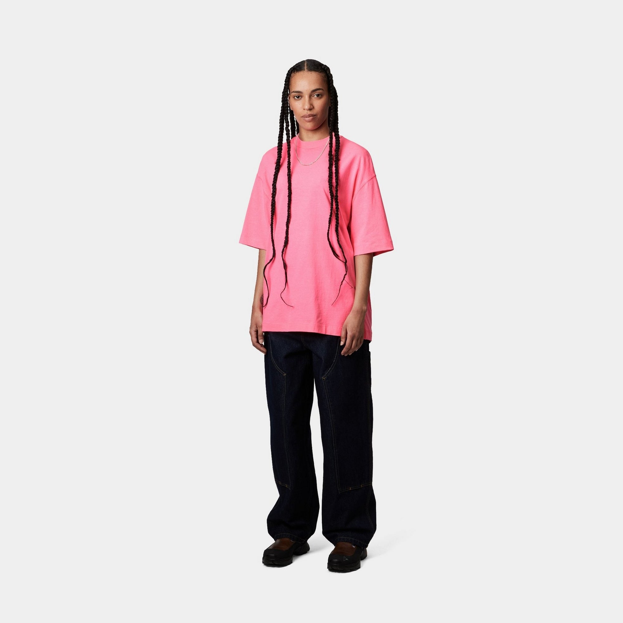 Women's Lumo T-Shirt - Soft Pink Cotton Tee for Casual Wear & Everyday Outfits | Perfect for Summer, Work & Weekend Activities