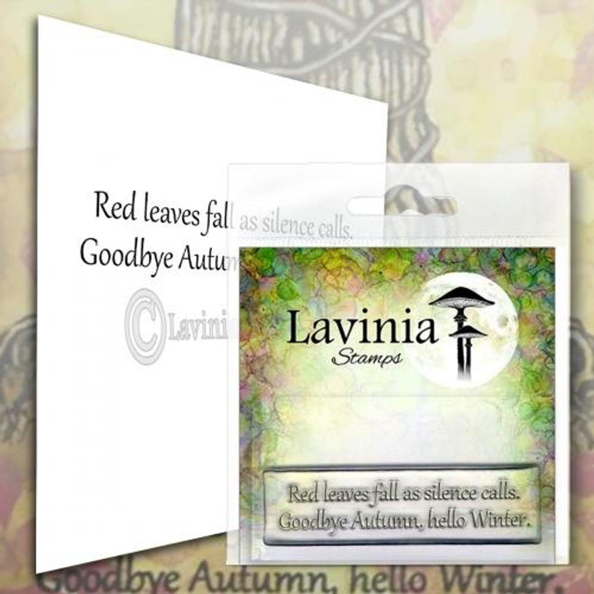 Lavinia Stamp - Red Leaves Stencil for Card Making, Scrapbooking, and DIY Crafts | Perfect for Fall-Themed Projects and Home Decor