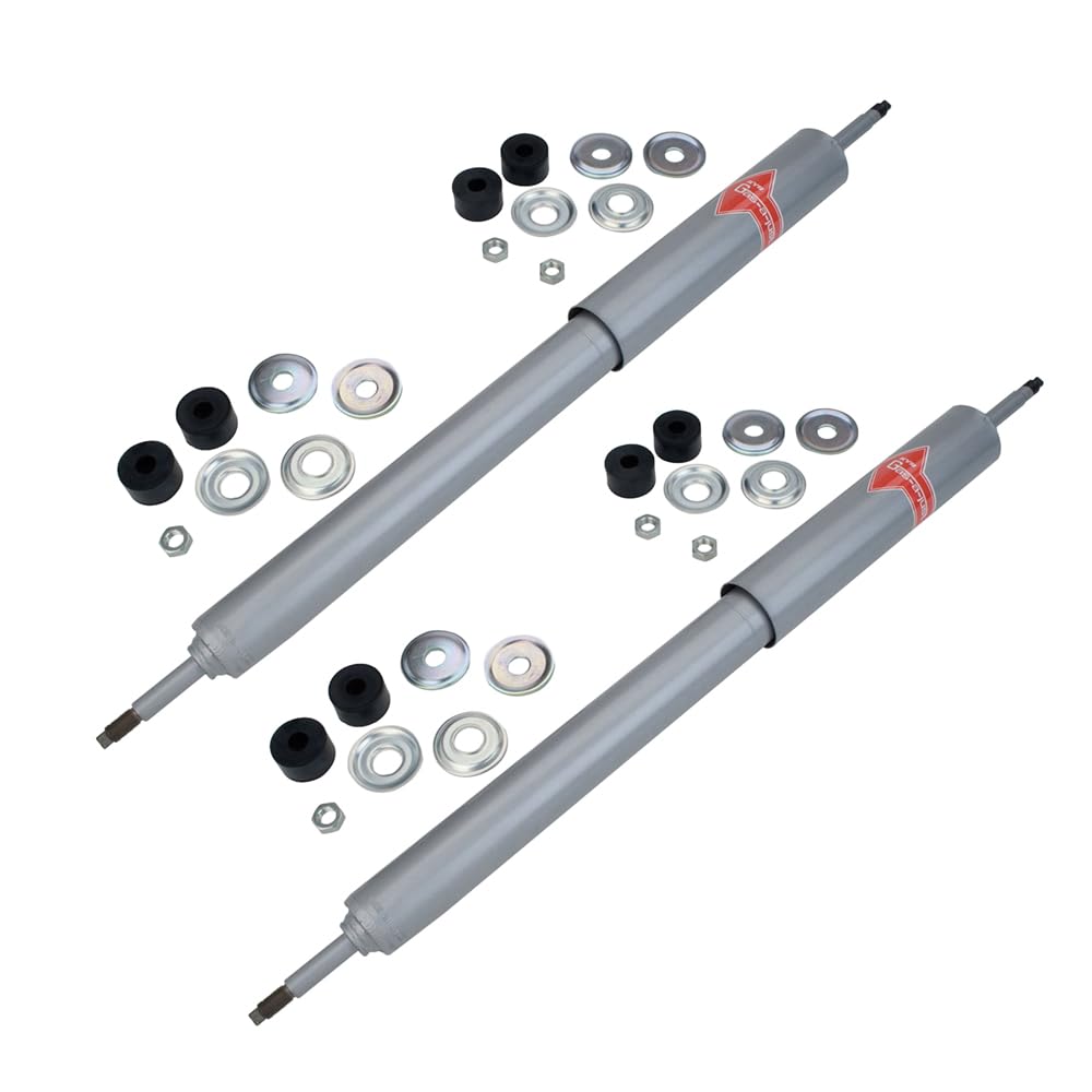 BuyAutoParts 77-60921AU New Pair Front Gas-A-Just Shocks Struts for Toyota Land Cruiser - Off-Road & Highway Driving Replacement Parts
