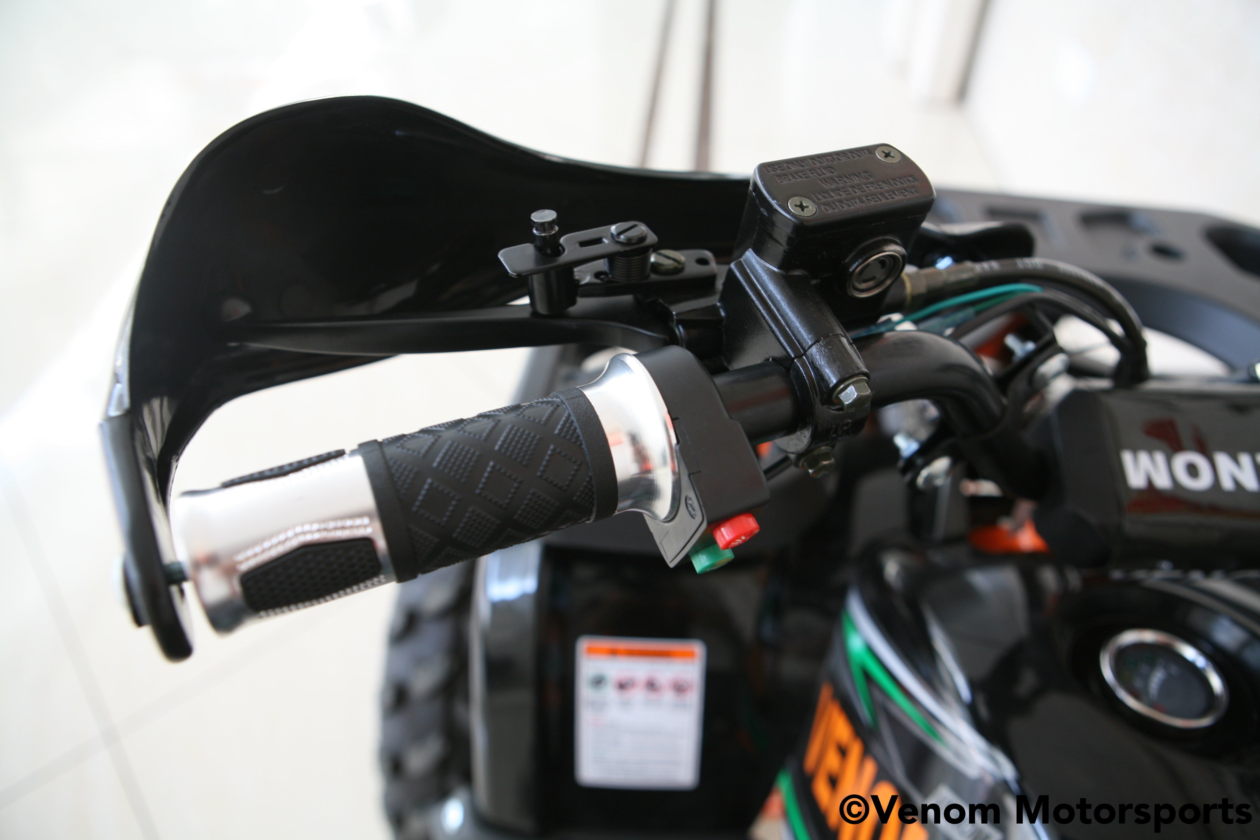 Venom E Grizzly Electric ATV - 1500W Brushless Motor | 48V Battery | Off-Road Adventure & Hunting Utility Vehicle