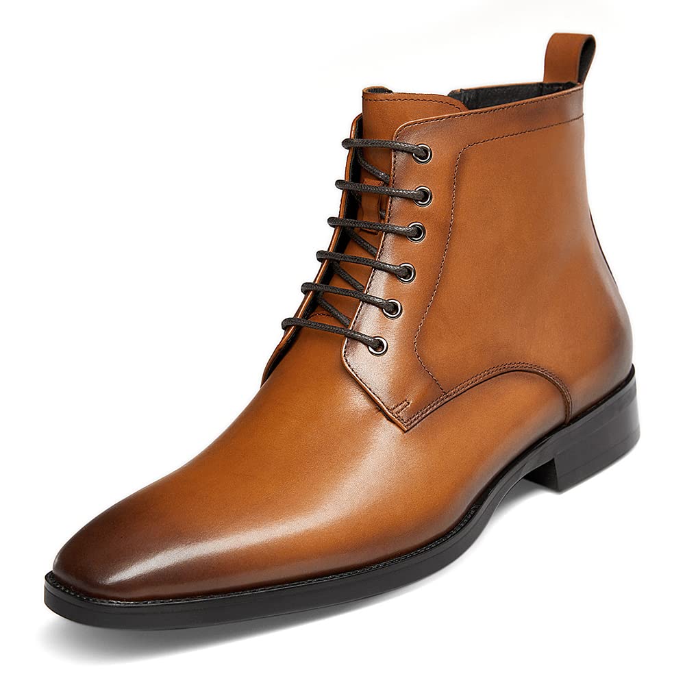 Premium Men's Chukka Boots - Genuine Leather Dress Oxford & Chelsea Boots for Business Casual & Formal Wear | Office, Wedding & Night Out Shoes