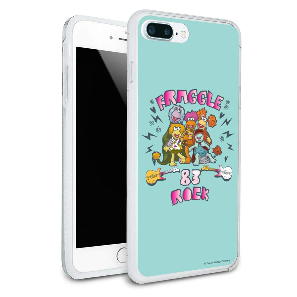 Fraggle Rock Vintage 1983 Inspired Slim Fit Hybrid Case for iPhone 8/8 Plus/X/11/11 Pro/11 Pro Max - Shockproof Rubber Bumper Protection - Perfect for Daily Use, Travel & Outdoor Adventures