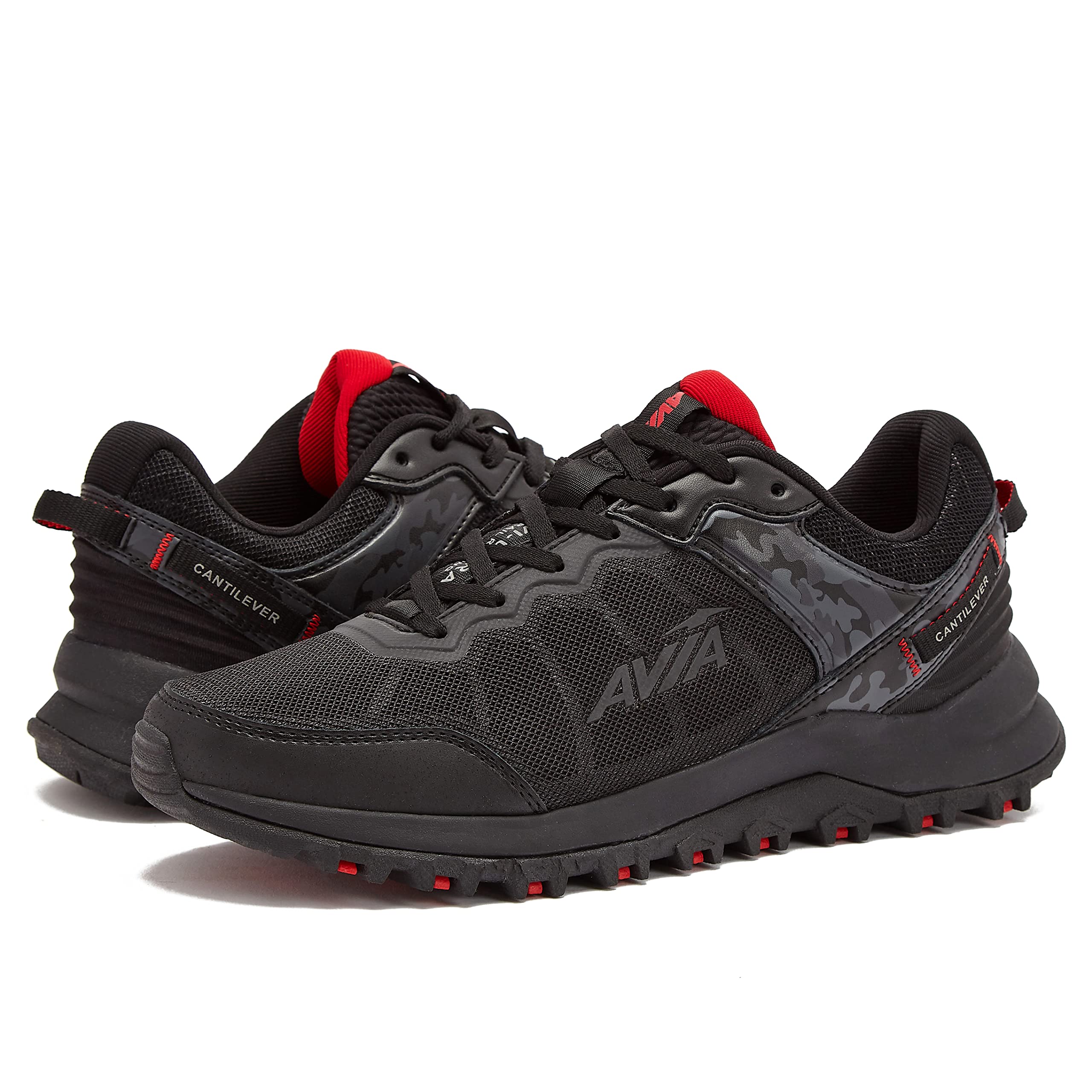 Avia Ultra Men's Trail Running Shoes - Lightweight Breathable Mesh Hiking Sneakers for Men | Outdoor Jogging, Hiking & Gym Workouts