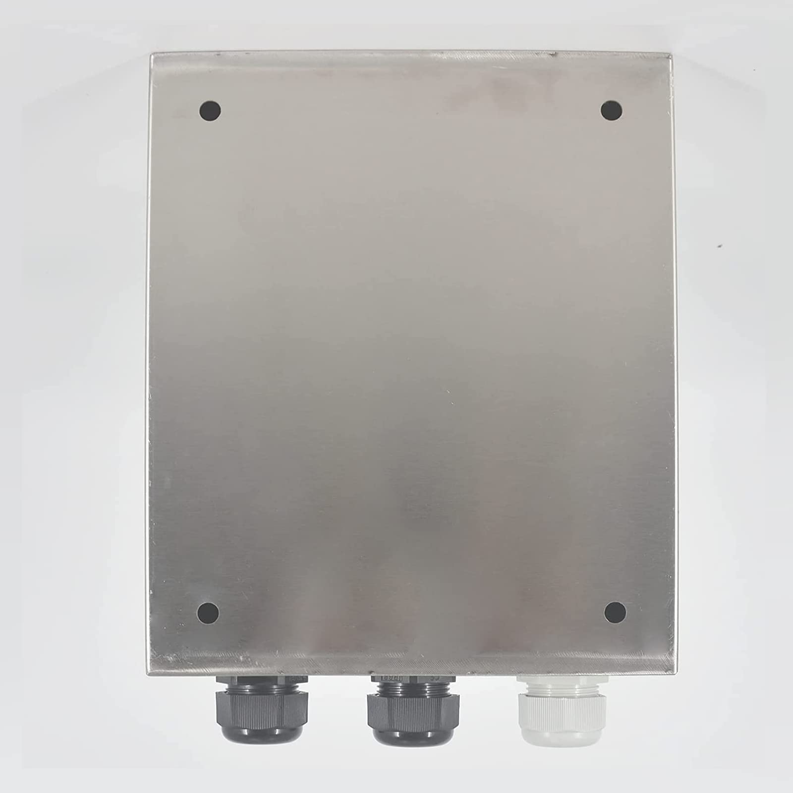Stainless Steel Electrical Box Enclosure - IP65 Waterproof Metal Junction Box for Outdoor & Industrial Use - Wall Mounted Project Box with Lock, Cover & Mounting (24x16x8 Inch) - Ideal for Electrical Wiring, Solar Panels & Security Systems