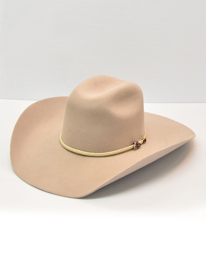 Justin JF0230WACO4410 Premium 2X Felt Waco Belly Cowboy Hat in Tan - Western Style Hat for Rodeo, Country Music Festivals & Outdoor Adventures