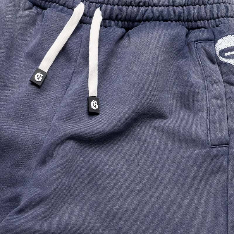 Godspeed New York Courtside Basketball Shorts - Navy Wash - Comfortable Athletic Shorts for Men, Perfect for Basketball, Gym Workouts & Casual Wear
