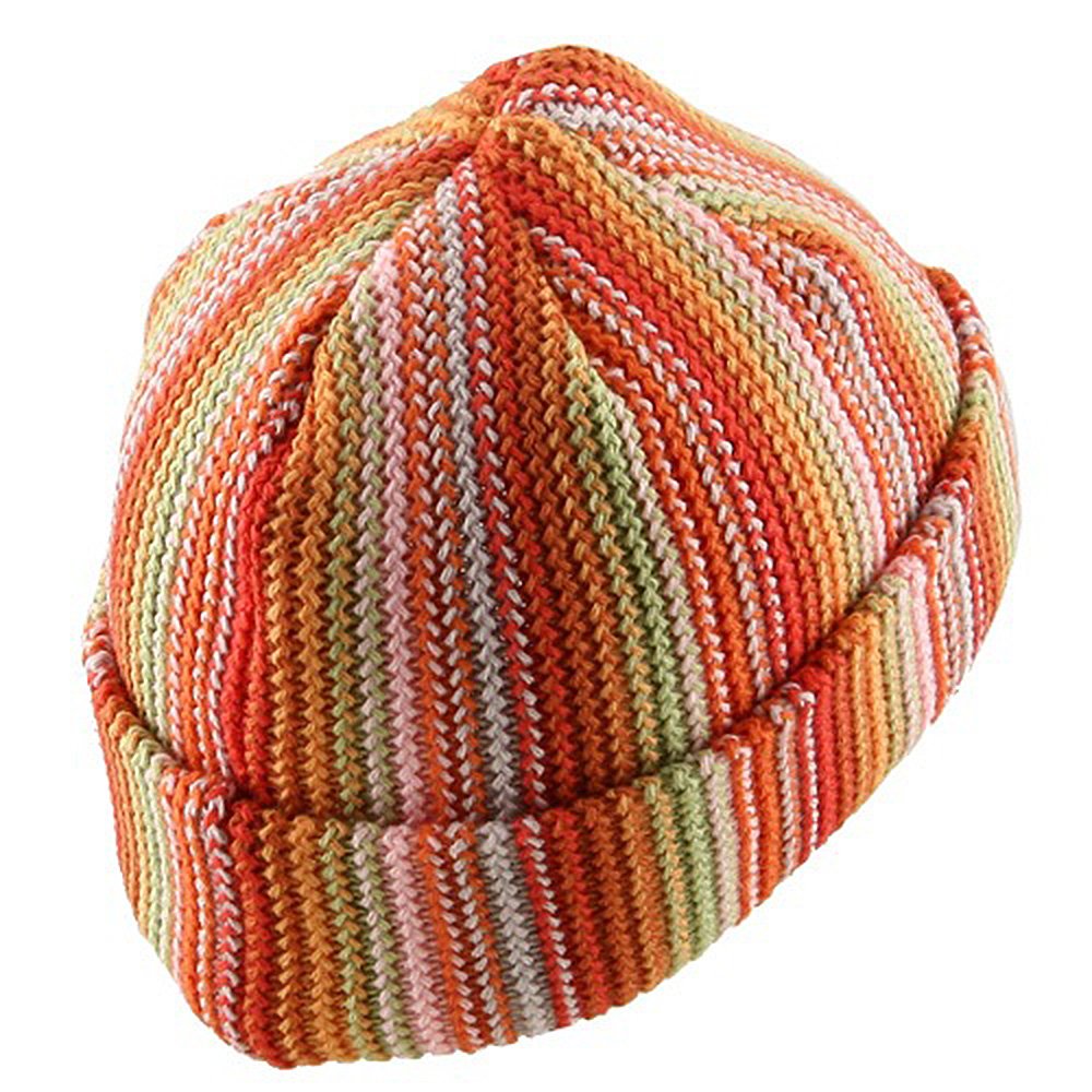 Crocheted Cuff Knit Beanie Hat for Women & Men - Winter Warm Slouchy Beanie - Cozy Handmade Crochet Hat for Cold Weather, Outdoor Activities & Casual Wear