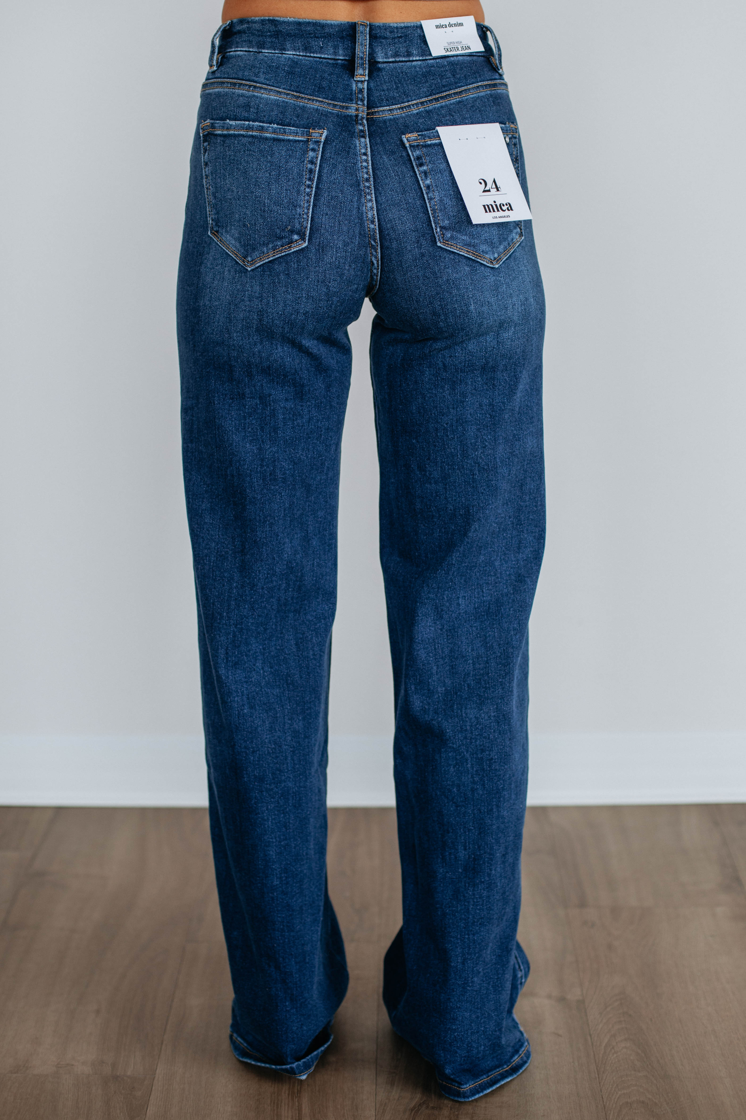 Dwyer Mica Jeans for Women - High Waist Stretch Denim Pants with Pockets | Perfect for Casual Wear, Office & Date Night Outfits