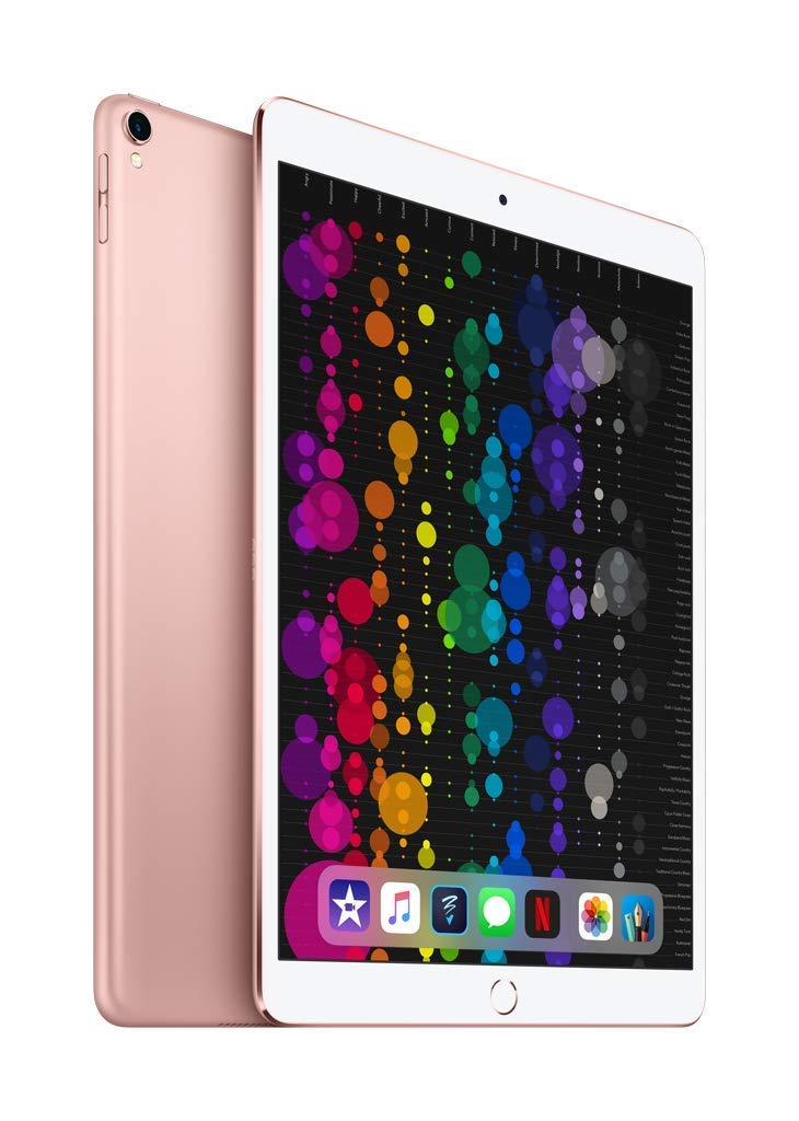 Apple iPad Pro 10.5-inch 512GB WiFi (2017 Model) - Rose Gold Refurbished | Portable Tablet for Work, Study & Entertainment