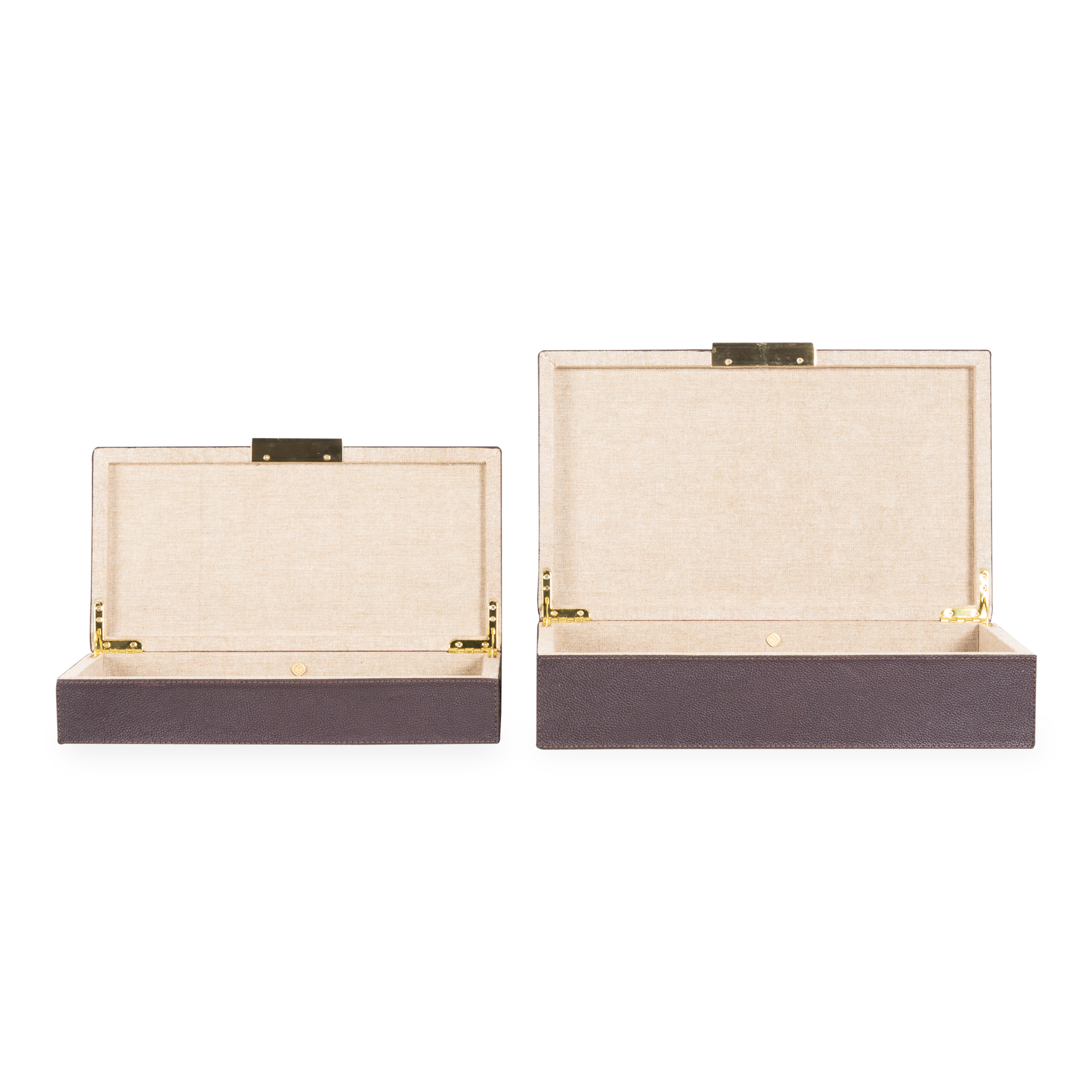 Premium Ralston Genuine Leather Storage Boxes - Handcrafted Organizer for Jewelry, Watches & Keepsakes - Perfect for Home Decor, Gift Giving & Luxury Storage