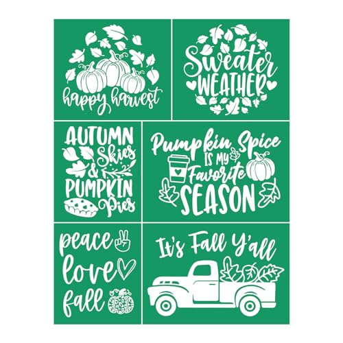 happy harvest stencils