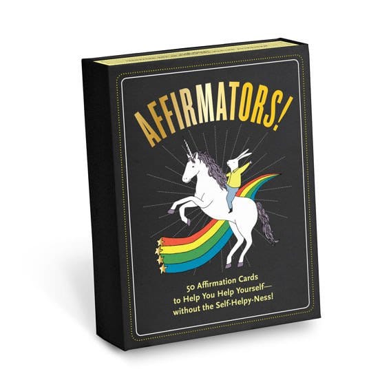 Affirmators! Positive Affirmation Card Deck for Daily Motivation, Self-Care & Mindfulness - Perfect for Meditation, Therapy & Personal Growth