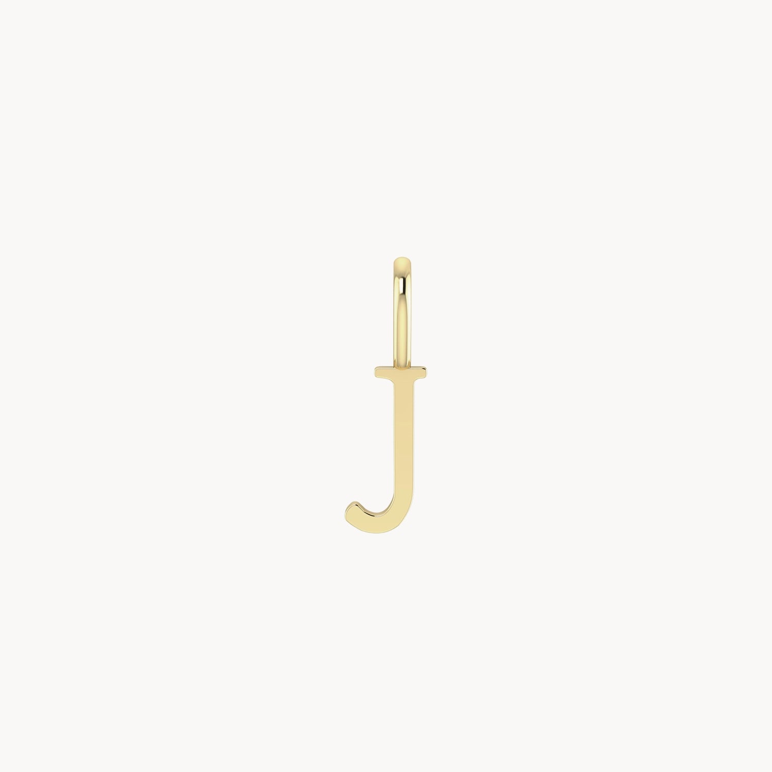 10K Yellow Gold Letter Charm - Personalized Initial Pendant for Necklaces & Bracelets - Perfect for Gifts, Birthdays, and Everyday Jewelry