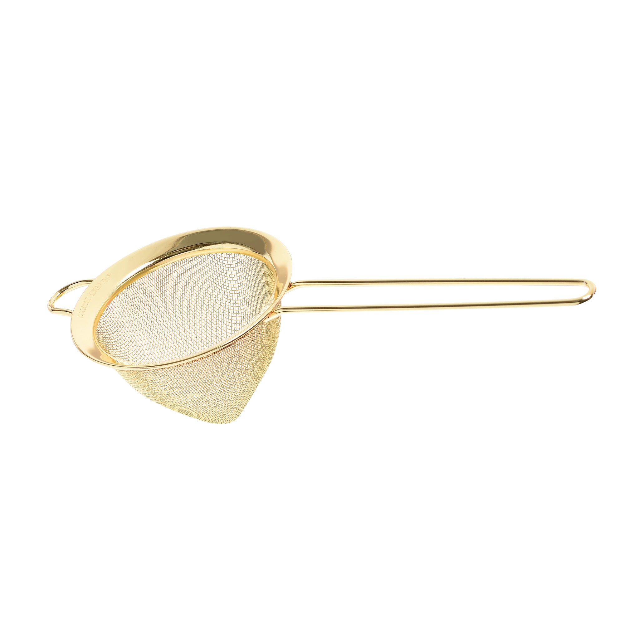Premium COCO™ Mesh Strainer Cone - Gold Plated Filter for Coffee, Tea & Herbal Infusions - Perfect for Home Brewing & Barista Use