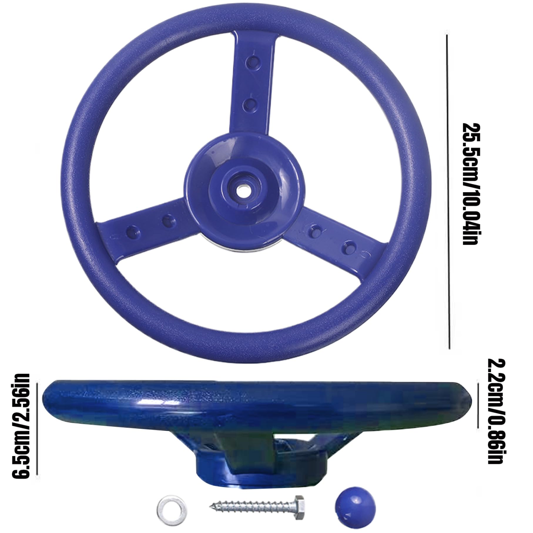 Weduspaty Kids Steering Wheel Toy - Realistic Simulation Car Driving Toy for Toddlers & Children | Perfect for Pretend Play, Road Trips & Early Learning