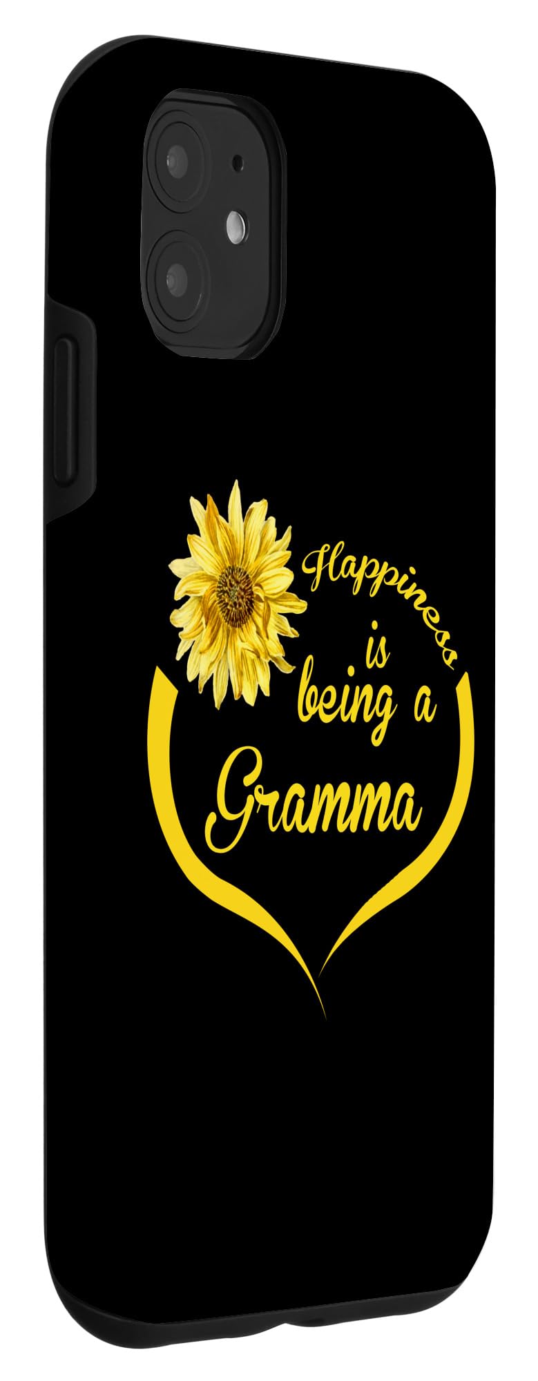 iPhone 11 Grandma Gift Case - Premium Protective Phone Cover for iPhone 11 with 'Happiness Is Being A Grandma' Design - Perfect Gift for Grandmothers, Mothers Day, Birthday & Family Celebrations
