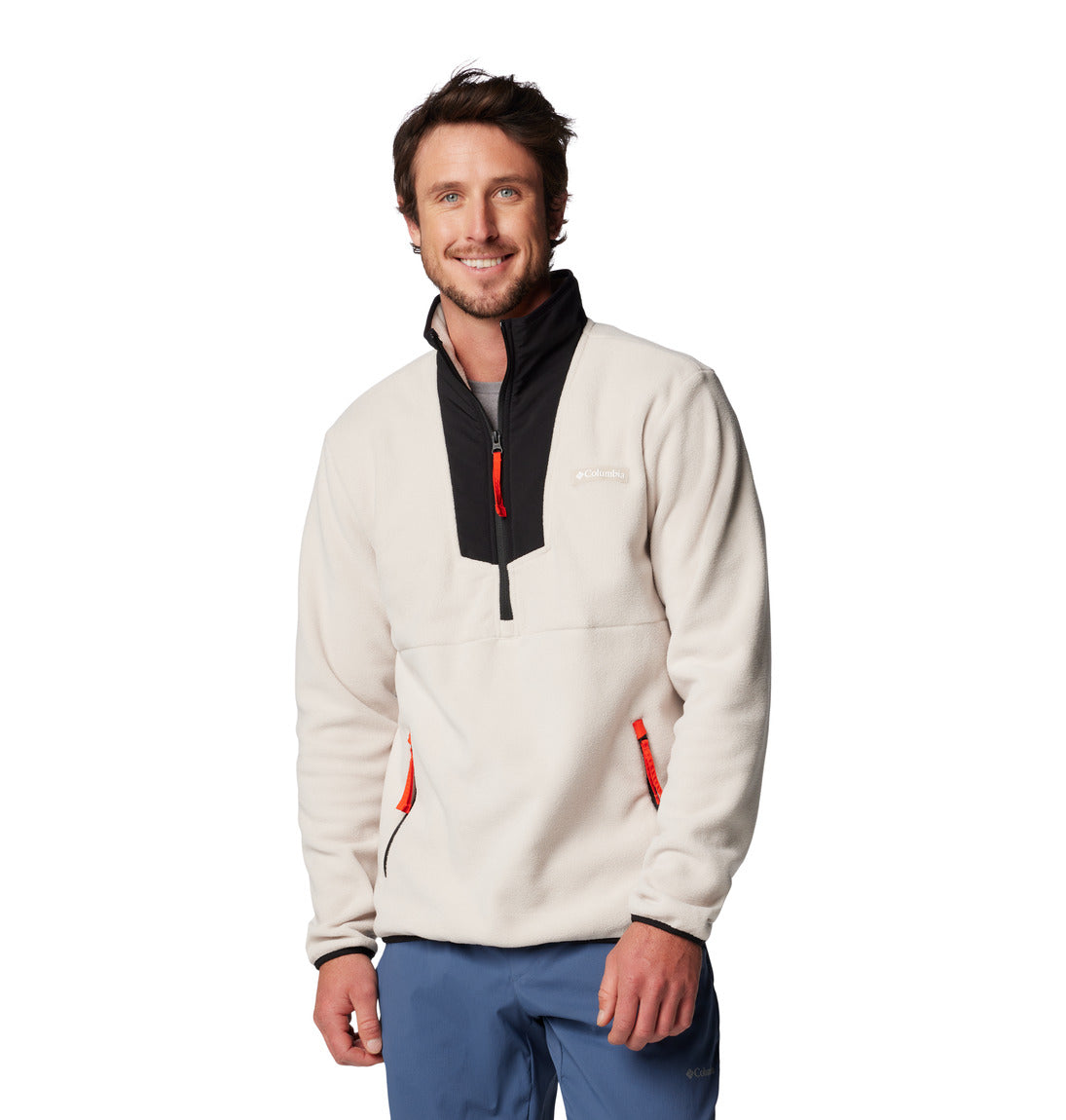 Columbia Men's Sequoia Grove™ Half Zip Fleece Pullover - Lightweight Outdoor Jacket for Hiking, Camping & Casual Wear