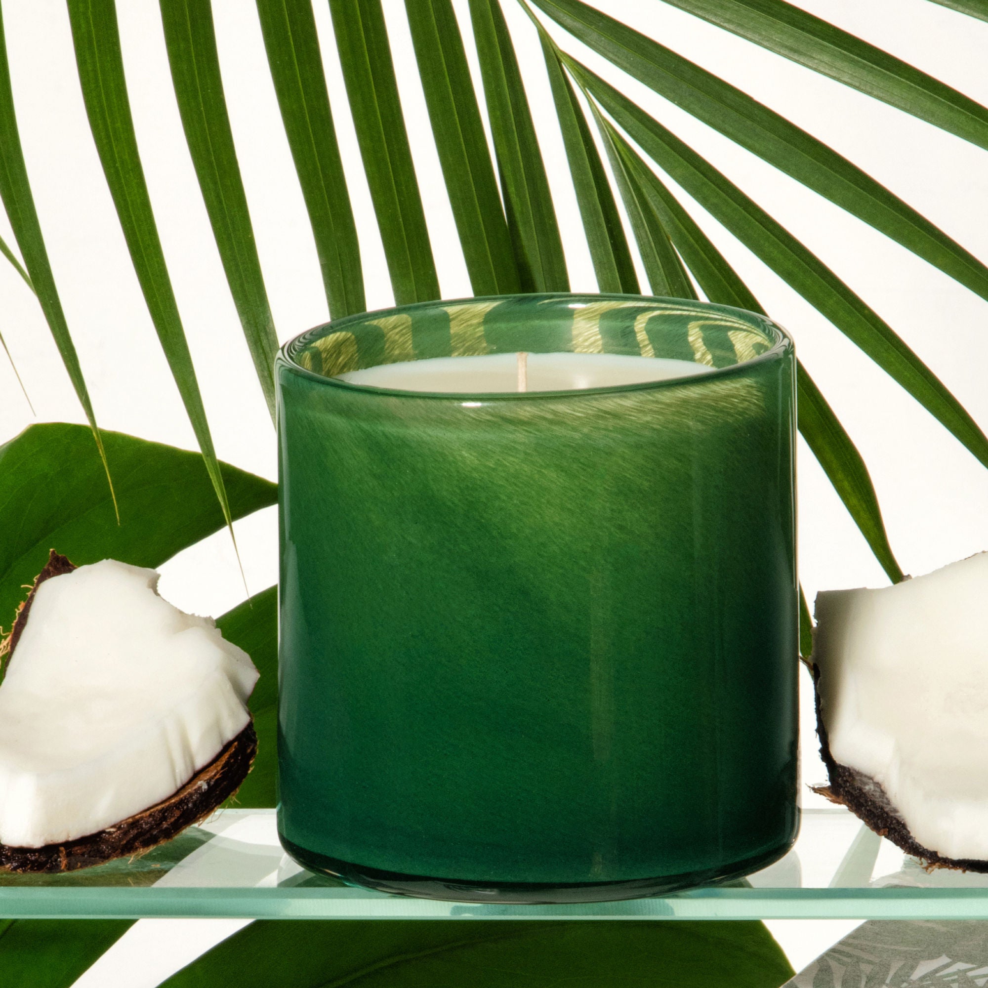 Jungle Bloom Scented Candle - Natural Soy Wax, Long-Lasting Fragrance for Home, Spa & Romantic Ambiance