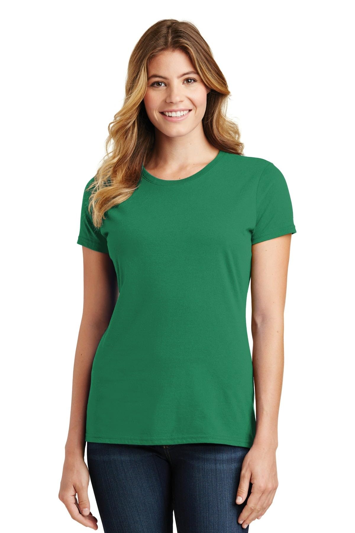 Port & Company Ladies Fan Favorite Tee - Soft Cotton Comfort Fit T-Shirt for Women | Casual Wear, Workout, Lounge & Everyday Outfits