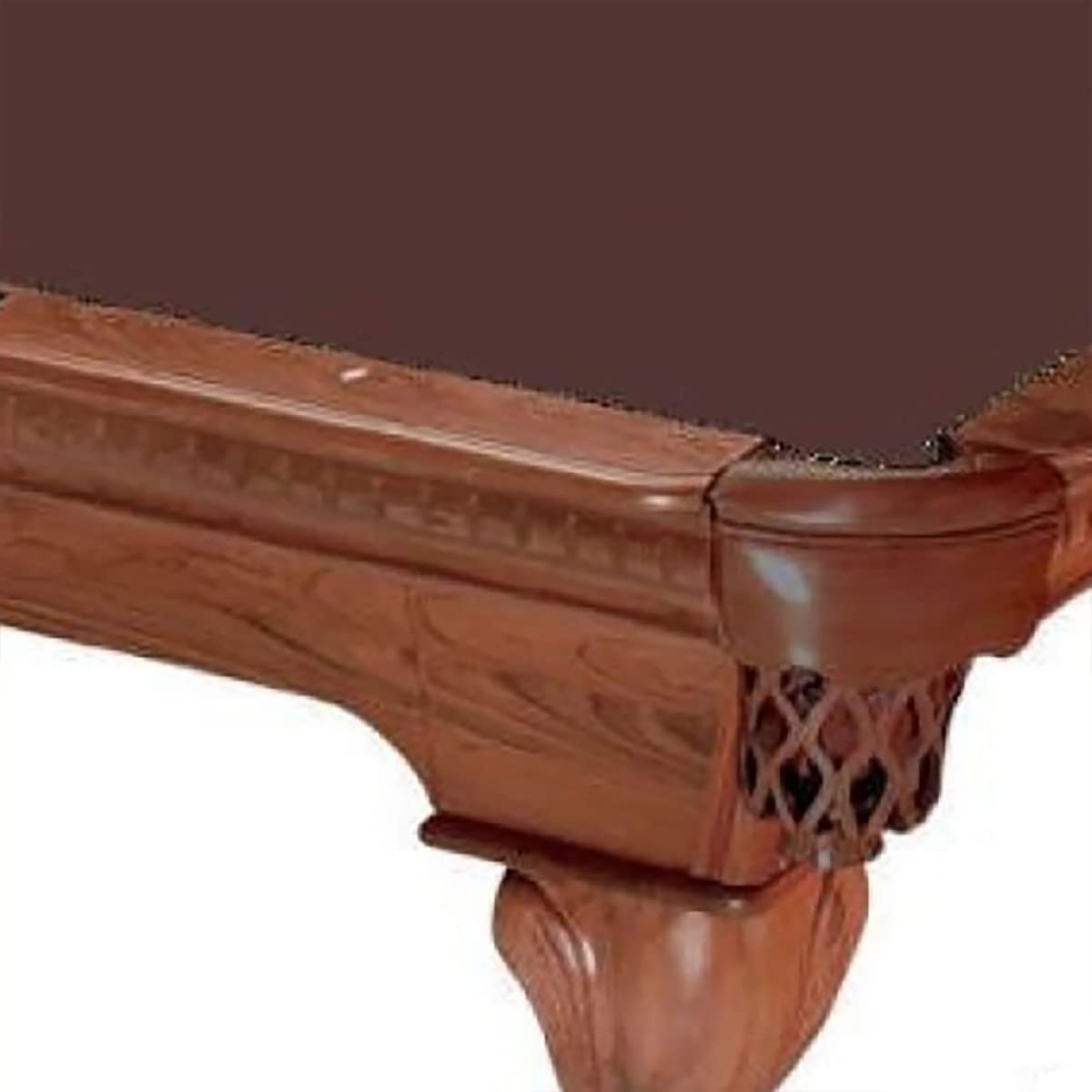 8' Brown ProLine Classic 303 Teflon Billiard Pool Table Cloth Felt - Premium Waterproof & Stain-Resistant Felt for Professional & Home Pool Tables - Perfect for Game Rooms, Bars, and Recreation Areas
